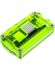 Caja Disipador C4Labs Zebra Zero 2 para Raspberry Pi Zero 2 - Lima Láser 2