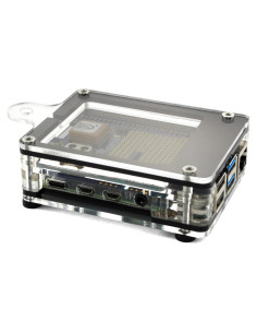 Estuche Zebra C4Labs para Raspberry Pi 4B/3B/2B y GPS HAT