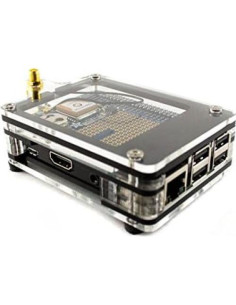 Estuche Zebra C4Labs para Raspberry Pi 4B/3B/2B y GPS HAT 2