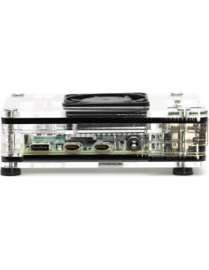 Caja Ventilador Interior C4Labs Zebra 4 para Raspberry Pi 4B 2