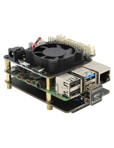 Geekworm X862 V2.0 M.2 SATA SSD Shield + X735 V3.0 Raspberry Pi 4