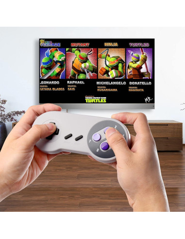 Controlador Inalámbrico USB iNNEXT SNES 2 Pack Recargable