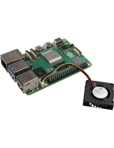 Ventilador de Enfriamiento PWM ZDE 30x30x7mm para Raspberry Pi 5