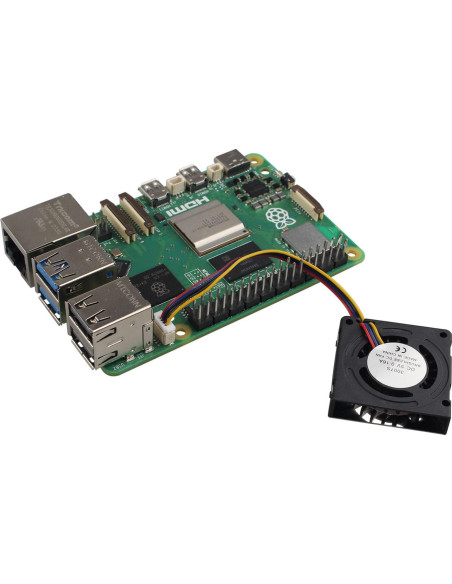 Ventilador de Enfriamiento PWM ZDE 30x30x7mm para Raspberry Pi 5