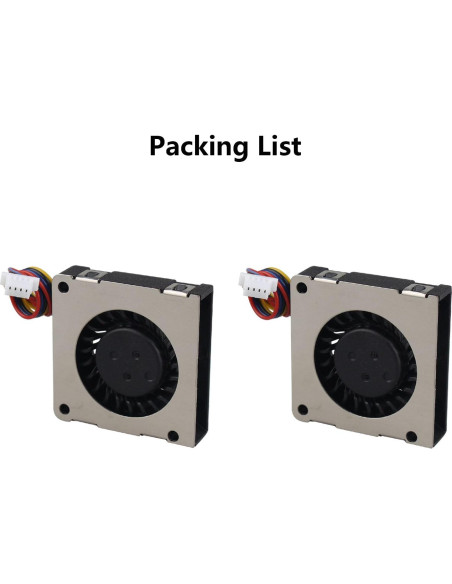 Ventilador de Enfriamiento PWM ZDE 30x30x7mm para Raspberry Pi 5