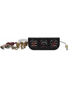 Kit de Manómetros Triple Bosch SP0F000054 5.1cm Dial Negro 2