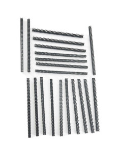 Conector Macho 40 Pines 2.54mm DEVMO Fila Simple Recta Negro 2