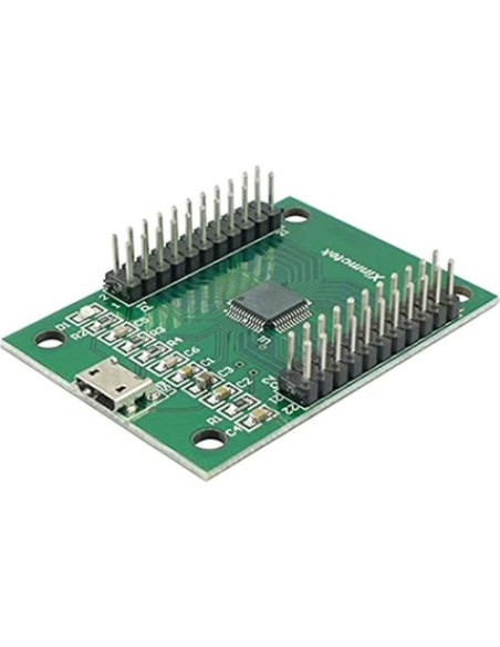 Interfaz Controlador USB Arcade Atomic Market 2 Jugadores MAME