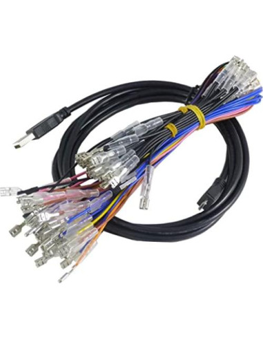 Interfaz Controlador USB Arcade Atomic Market 2 Jugadores MAME