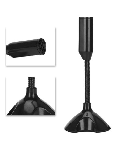 Micrófono USB Plug and Play T angxi para PC - Negro