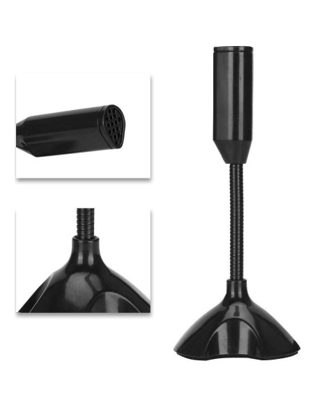 Micrófono USB Plug and Play T angxi para PC - Negro
