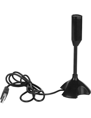 Micrófono USB Plug and Play T angxi para PC - Negro
