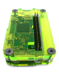 Funda C4Labs Zebra Zero para Raspberry Pi Zero - Lima GPIO 2