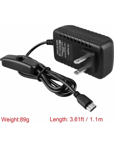 Cargador USB-C FITE ON 5V 3A para Raspberry Pi 4 Modelo B