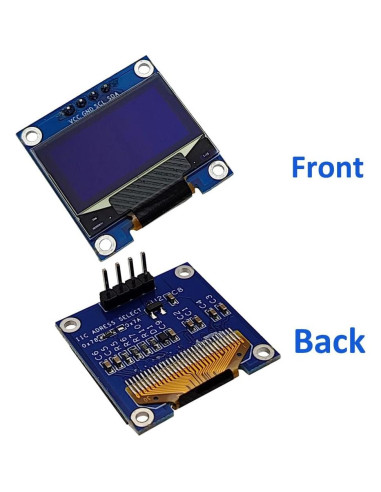 Módulo Pantalla OLED 0.96" Haldzemo 128x64 IIC Amarillo Azul
