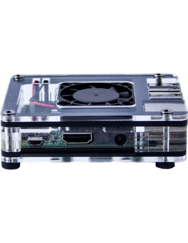 Caja ventilador interior C4Labs Zebra Classic para Raspberry Pi