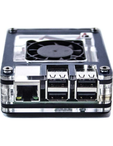Caja ventilador interior C4Labs Zebra Classic para Raspberry Pi