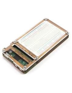 Caja Zebra Zero Plus C4Labs para Raspberry Pi Zero - Madera