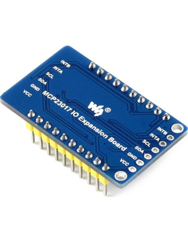 Placa de Expansión I/O Waveshare MCP23017 16 Pines I2C 3.3V/5V