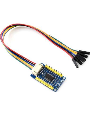 Placa de Expansión I/O Waveshare MCP23017 16 Pines I2C 3.3V/5V