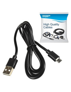 Cable Micro USB a USB HQRP 94 cm para Raspberry Pi y Android