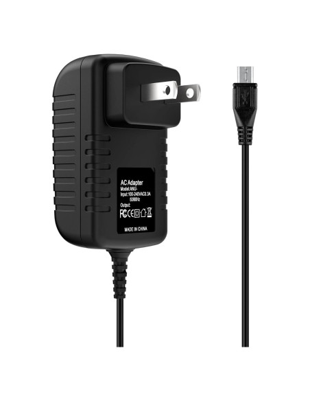 Adaptador Cargador AC/DC 5V 2A J-ZMQER Micro USB Raspberry Pi