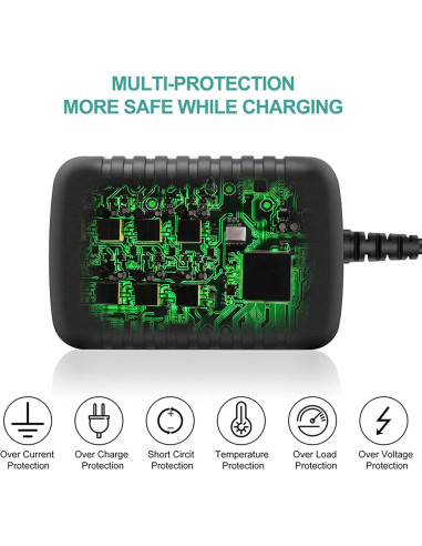 Adaptador Cargador AC/DC 5V 2A J-ZMQER Micro USB Raspberry Pi