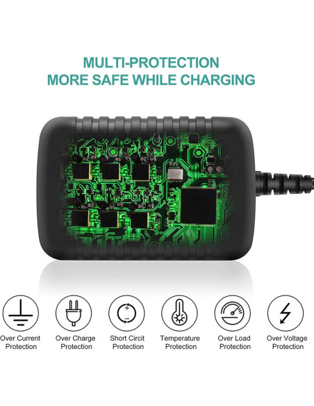 Adaptador Cargador AC/DC 5V 2A J-ZMQER Micro USB Raspberry Pi