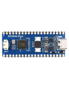 Placa Microcontrolador Coolwell RP2040-Plus 20g 133MHz USB-C