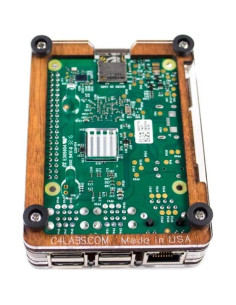 Caja ventilador interior C4Labs Zebra Classic para Raspberry Pi 2