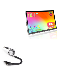 Cable Retráctil BoxWave miniSync AllCharge USB 91.44 cm Negro