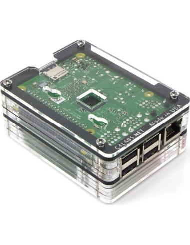 Sombrero Superior Corto Zebra C4Labs para Raspberry Pi 3B+