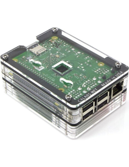 Sombrero Superior Corto Zebra C4Labs para Raspberry Pi 3B+