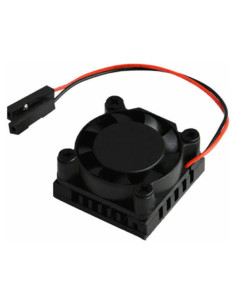 Set Ventilador Cuadrado Silencioso ZEZEFUFU para Raspberry Pi