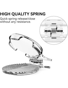 Soporte Clip para AirTag CITYWAY - Funda Transparente y Negra 2