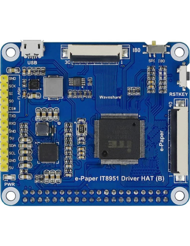 Pantalla E-Paper 10.3" Waveshare 1872x1404 Blanco/Negro