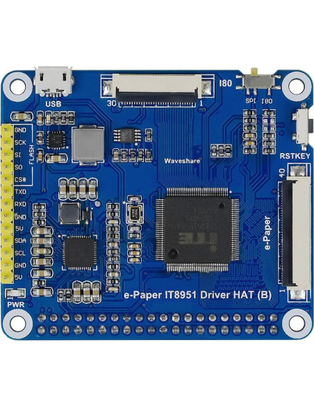 Pantalla E-Paper 10.3" Waveshare 1872x1404 Blanco/Negro