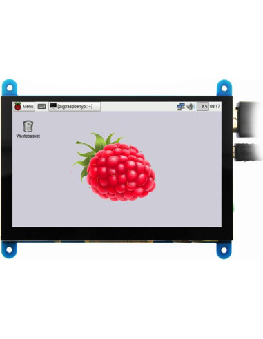 Pantalla Táctil 5" DORHEA HDMI 800x480 para Raspberry Pi
