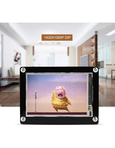 Monitor LCD 3.5" Zopsc IPS 1080P con Caja Acrílica