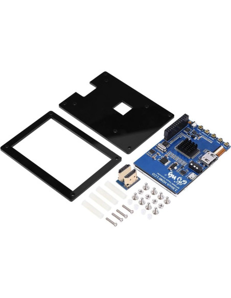 Monitor LCD 3.5" Zopsc IPS 1080P con Caja Acrílica