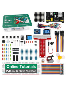 Kit de Inicio Básico LAFVIN para Raspberry Pi 400 - 35 componentes