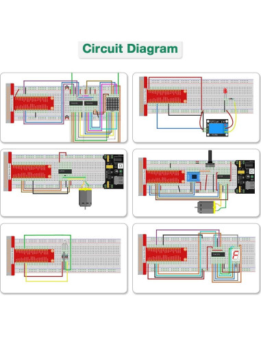 Kit de Inicio Básico LAFVIN para Raspberry Pi 400 - 35 componentes