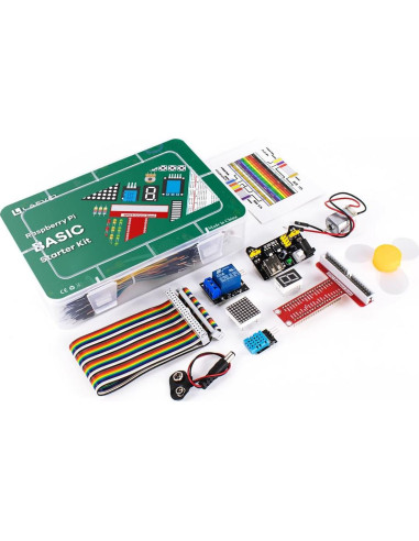Kit de Inicio Básico LAFVIN para Raspberry Pi 400 - 35 componentes