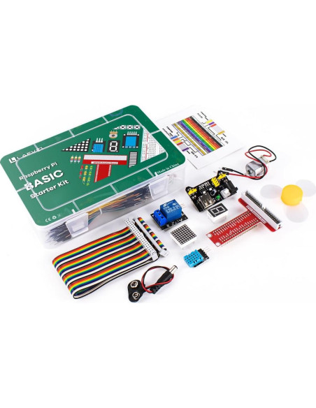 Kit de Inicio Básico LAFVIN para Raspberry Pi 400 - 35 componentes