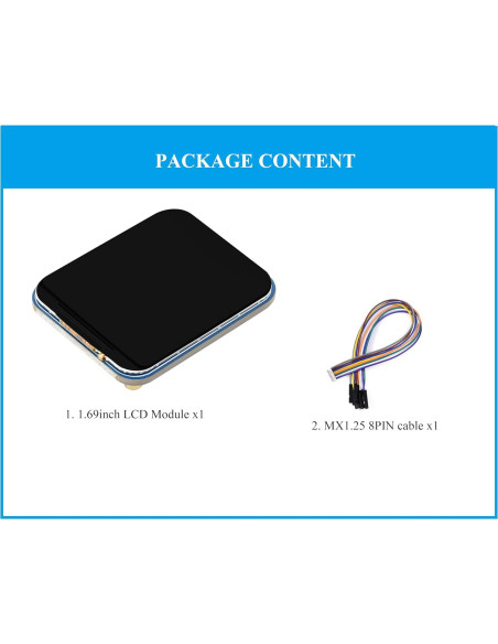 Módulo de Pantalla LCD 4.29 cm UeeKKoo ST7789V2 SPI