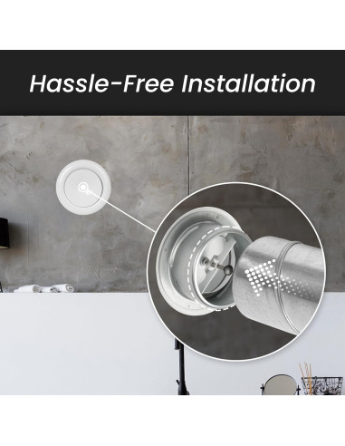 Difusor de Aire Ajustable Repa Market 14 cm Acero Antracita