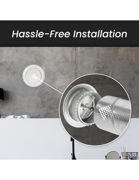 Difusor de Aire Ajustable Repa Market 14 cm Acero Antracita