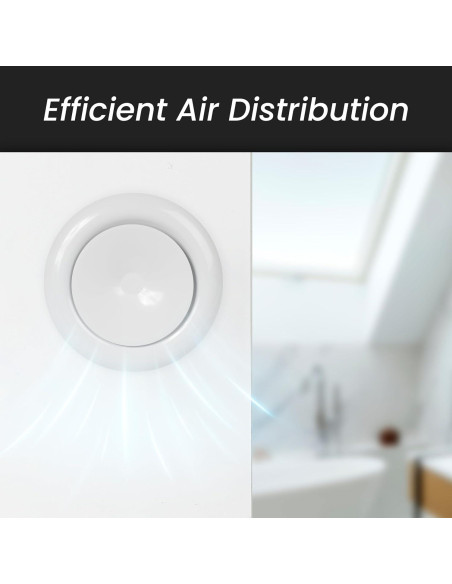 Difusor de Aire Ajustable Repa Market 14 cm Acero Antracita