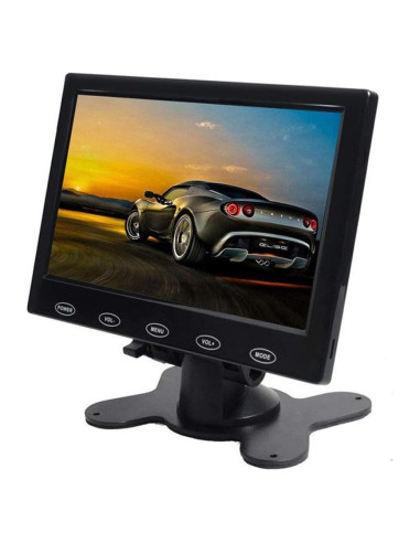 Monitor LCD TFT 7" PONPY HD 800x480 Táctil AV HDMI VGA