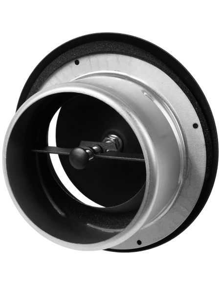 Difusor de Aire Ajustable Repa Market 14 cm Acero Antracita